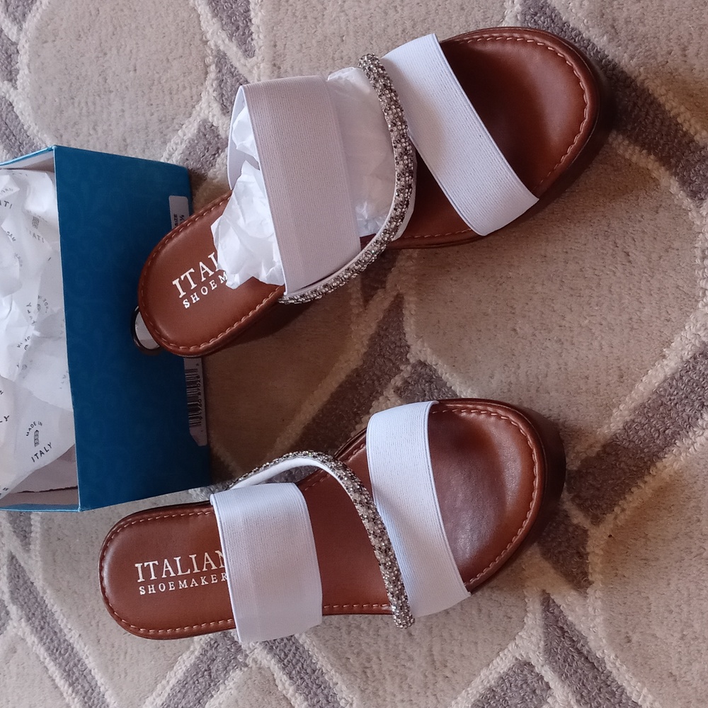 New white italian plataform